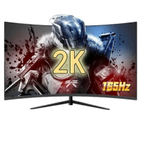27 inch curved displays 2k monitors LCD165hz monitors gamer for desktop computer monitors
