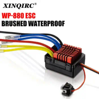 RC Car Hobbywing QuicRun WP-880 80A Dual Brushed Waterproof ESC Electronic Speed Controller for 1/8 1/10 Crawler Car Truck