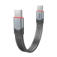 PD100W Type-C to C Fast Charging Cable Thunderbolt4-compatible for Game Tablet Dropship