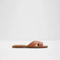 【ALDO】CARIA-簡單輕便品味涼拖鞋-女鞋(棕色)