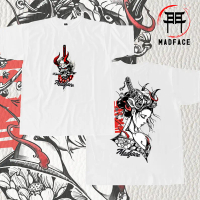 HANNYA Mask GEISHA V6 JAPANESE STREET STYLE UNISEX TSHIRT