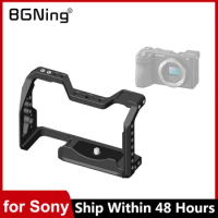 A6700 Full Camera Cage Rig Protective Frame Case for Sony A6700 DSLR Camera Expansion Stabilizer Video Film Movie Making Bracket