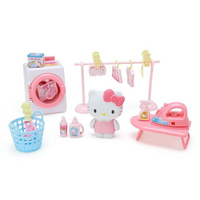 小禮堂 Hello Kitty 洗衣機玩具組 (粉紫色款)