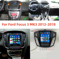 Carplay Car Radio GPS NAV Player For Ford Focus 3 MK3 Vertical Screen Mk 3 Salon 2012 2014 2015 2016 2017 2018 Android Head Unit