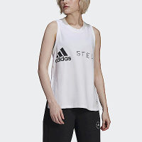 Adidas Stella Mccartney HA8972 女 背心 亞洲版 運動 訓練 休閒 寬鬆 夏日 白