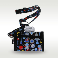 qtAustralia smiggle original wallet boys coin purse black Astronaut rocket messenger bag3/13