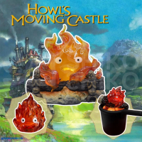 FGcal Figure Calcifer Api Berbicara Howl's Moving Castle Studio Ghibli Fire Talk Api Ngomong Action 