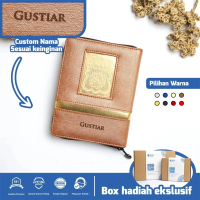 Al Quran Tajwid Warna AlQuran Al-Mumtaz A6 Nisfu Resleting Non Terjemah Soft Cover Custom Nama