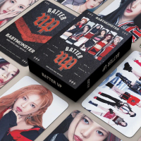 อัลบั้มการ์ด Lomo, BABYMONSTER, 55 ชิ้น / กล่อง, รวมการ์ดโฟโต้คาร์ด ASA, CHIQUITA, PHARITA, RAMI, RO