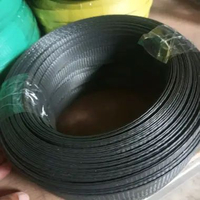 Tali Strapping Band Plastik / Tali Packing 1kg panjang 80/90meter lebar 15mm hitam