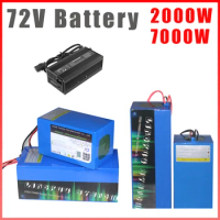 72V Electric bike Battery Pack 72V 2000W 3000W 5000W 8000W Electric Scooter Battery 72V 20Ah 30Ah 40Ah 60Ah Lithium batttery