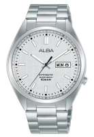 Alba Alba Mechanical - Jam Tangan Automatic Pria - Silver - Stainless Steel Bracelet - AL4329X1