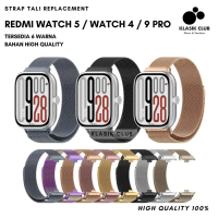 Strap Kompatibel Dengan Redmi Watch 5 Milanese Tali Pengganti Xiaomi Smart Band 9 Pro / 8 Pro Bahan 