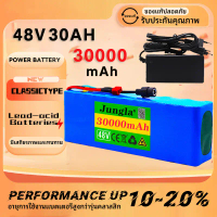 จัดส่งตลอด 24 ชั่วโมง การรับประกัน 5 ปี แบตเตอรี่ลิเธียมไอออน 48v 30Ah 1000w 13S3P battery แบตเตอรี่