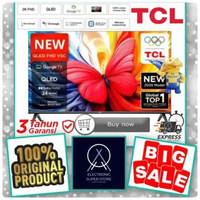 TCL QLED 32V5C 32-V5C 32 V5C GOOGLE SMART TV FHD FRAMELESS TCL QLED 32INCH HDR10 TCL TV DOLBY AUDIO 