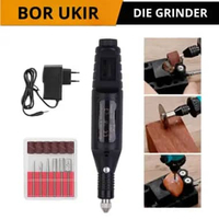 Voda Gerinda Mini Elektrik Gerinder Ukir mini 3.2mm bor tuner mini