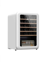 電子酒櫃 HCK哈士奇 SC-130RDA 復古紅酒柜49瓶恒溫進口家用客廳冰吧冰箱