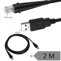 6ft Usb To Rj50 Cable For Honeywell Metrologic Barcode Scanners Ms5145 Ms7120 Ms9540 Ms7180 Ms1690 Ms9590 Ms9520 Digital Cable