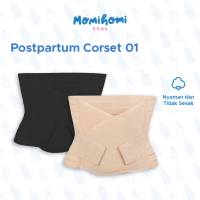MOMI HOMI 01 GARANSI TUKAR SIZE Korset Pelangsing Slimming Corset Postpartum Adjustable Corset Doubl