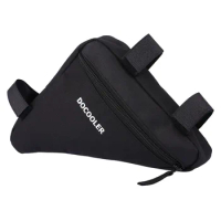 Docooler Triangle Cycling Bag Bike Bicycle Front Saddle Tube Frame Pouch Bag Holder Outdoor Bag MTB Mountain Bike Accessories