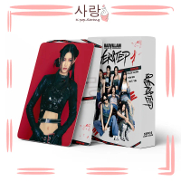 55pcs BADVILLAIN《OVERSTEP》Grey Group LOMO Cards Set Collection Kpop Emma Chloe Young HU'E INA YunSeo