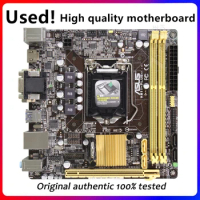 For Asus H81I-PLUS Desktop Motherboard H81 LGA 1150 For Core i7 i5 i3 DDR3 SATA3 USB3.0 HDMI Mini-ITX Original Used Mainboard