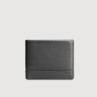 【BRAUN BUFFEL 德國小金牛】台灣總代理 威爾 10卡男夾-黑色(BF529-314-BK)