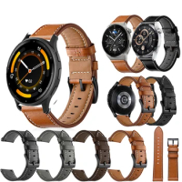 Venu3 22mm Leather Strap For Garmin Venu 3 2Forerunner 265 255 Music Vivoactive 4 Smart Watch Band Venu2 Bracelet