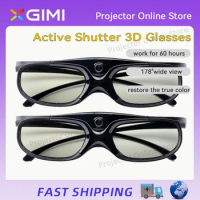 Original XGIMI Shutter 3D Glasses DLP-Link Liquid Crystal Rechargeable Virtual Reality LCD Glass for XGIMI H2 Horizon Halo AURA