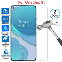 tempered glass for oneplus 8t case cover on one plus 8 t t8 plus8t oneplus8t 6.55 protective phone coque bag omeplus onepls 360