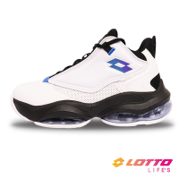 【LOTTO 義大利】男 FLY POWER A2 氣墊籃球鞋(白/黑-LT4AMB5639)