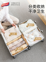 太力旅行收納袋行李箱專用整理包旅游分裝衣服袋子便攜內衣壓縮袋