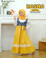 Fattaya Premium Gamis Anak Hasna - Baju Busana Muslim Putri Ready Stok Terbaru
