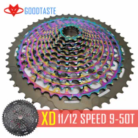 MTB 12 11-speed 9-50T Ultimate XD Rainbow 375g ULT Cassette Tape Ultra-light 12s Bicycle Freewheel C