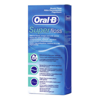 Oral-B 歐樂B Superfloss 三合一牙線-薄荷 (50入/盒)【杏一】