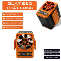 Quạt đeo lưng du lịch Tirek F13 - giải pháp chống nóng hiệu quả ngay cả trong thời tiết 40°C, khả nă