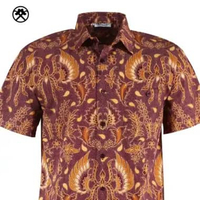 Keris Gallery Kemeja Batik Relaxed Fit Motif Gurdo Sakti Waluyo XL