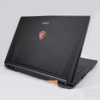 Laptop Sticker Skin Decal Carbon fiber Cover Protector for MSI GL75 9sdk GE76MS-17K2 GS70 GL72 GP72 GP76 GE76 GF66 GE66 PL62
