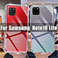 Clear Phone Soft Case for Samsung Galaxy Note10 Lite HD Transparent for Sumsung Note10Lite 6.7" SM-N770F Shockproof Covers Shell