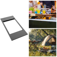 Igt Grill Frame Universal for Rolls Table Light Portable Heat Insulation Barbecue Frame for A Tea Picnic for Outdoor Camping