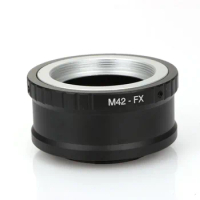 For Fujifilm X Mount Fuji X-Pro1 X-M1 X-E1 E2 Adapter Ring M42-FX Adapter Ring M42 Screw Lens to Fuji FX-PRO 1 Micro Single Body