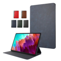 For Xiaoxin Pad XiaoxinPad Pro 12 7 Case PU Leather Flip Stand Soft Silicon Tablet for Lenovo Xiaoxin Pad Pro 2023 12.7 P12 Case