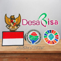 SH708 BORDIR LOGO SDGS DESA BISA BEDGE SDGS DESA BISA PATCH EMBELM BET SDGS FULSET DESA BISA FREE ON