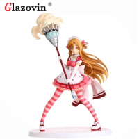 Glazovin Original BP Genuine Japanese Anime Sword Art Online Alicization Asuna Yuuki Maid PVC Action Figure Model Figurals