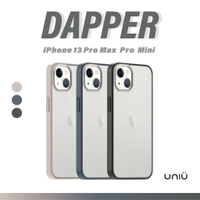 【領券再折77】UNIU-DAPPER 防指紋防摔殼 iPhone13 mini/Pro/Pro Max 防摔 手機殼 Apple🍎