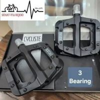 PEDAL SEPEDA MTB FLAT PD-C01 3 SEALED BEARING CYCLISTE - SUPER LONCER