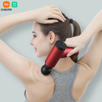 Xiaomi Mijia Back Massage Gun Slimming Muscle Fascia Gun Percussion Massagers Standard Professional Fitness Body Massager Gun