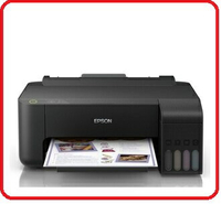 EPSON L1110 A4單功能原廠連續供墨印表機(內附1黑3彩)