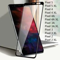 Full Cover Tempered Glass For Google Pixel 5 4 4A 3 3A 2 XL Screen Protector For Google Pixel 5XL 4XL 3XL Protective Film Glass