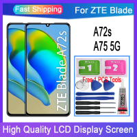 Paparan OEM, Untuk ZTE Blade A72s A75 5G, Penggantian Skrin Sentuh LCD